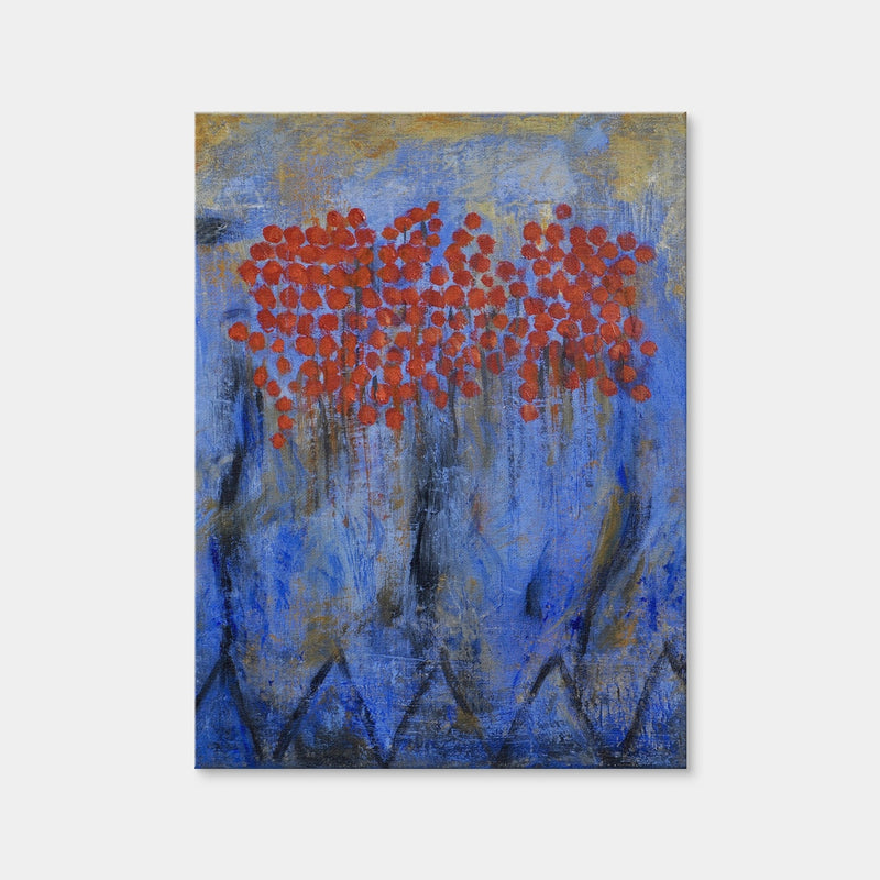 AUTO-MOCKUP WHITE | Red Flowers | 1 Piece | Gallery Wrap | group=3x4