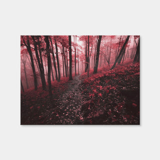 AUTO-MOCKUP WHITE | Red Forest | 1 Piece | Gallery Wrap | group=4x3