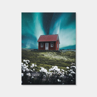 AUTO-MOCKUP WHITE | Red House Aurora | 1 Piece | Gallery Wrap Canvas | group=3x4