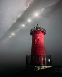 Red Lighthouse Wall Art