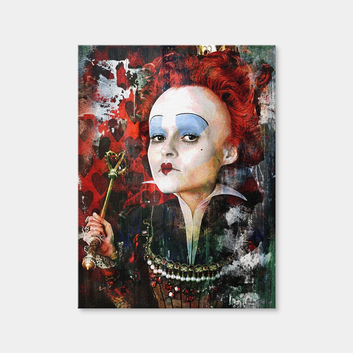AUTO-MOCKUP WHITE | Red Queen | 1 Piece | Gallery Wrap Canvas | group=3x4