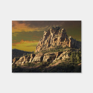 AUTO-MOCKUP WHITE | Red Rock Mountain in Sedona | 1 Piece | Gallery Wrap | group=4x3