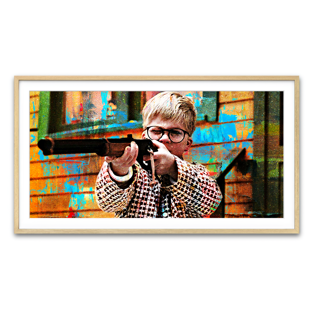 Framed Print 2x1 Natural