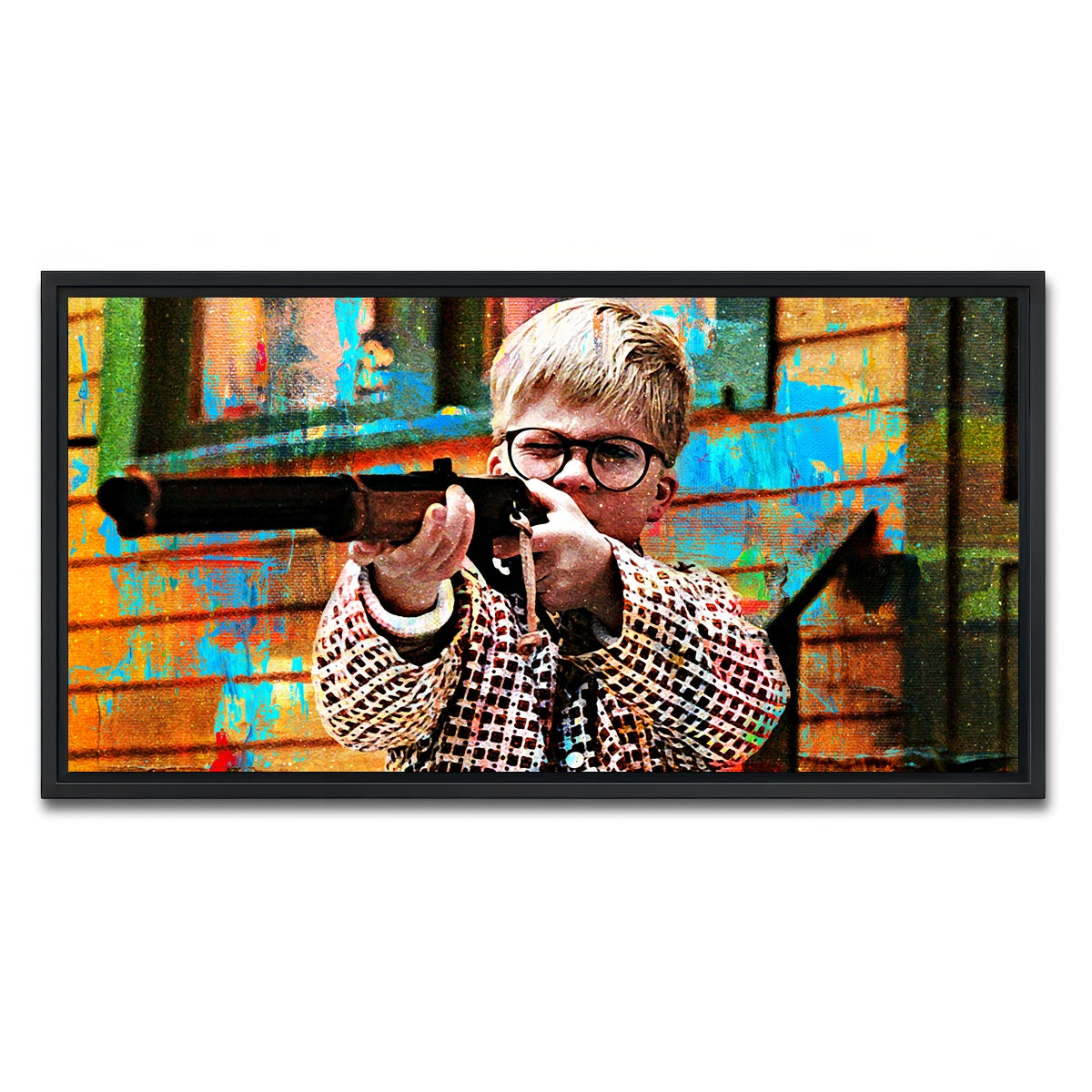 AUTO-MOCKUP WHITE | Red Ryder | 1 Piece | Black Framed Canvas | group=2x1