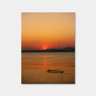 AUTO-MOCKUP WHITE | Red Sunset | 1 Piece | Gallery Wrap Canvas | group=3x4