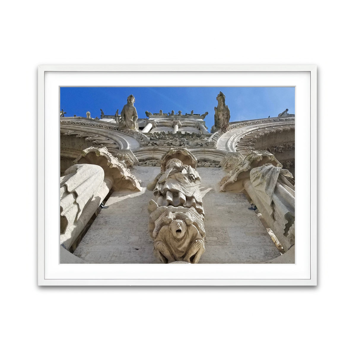 Framed Print 4x3 White