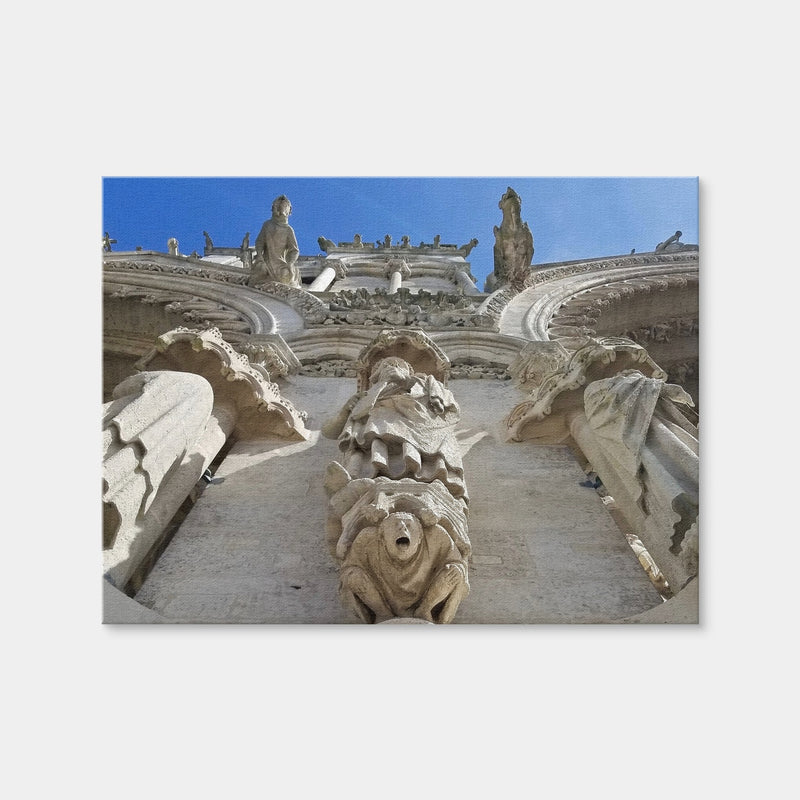 AUTO-MOCKUP WHITE | Reims Cathedral Gargoyles | 1 Piece | Gallery Wrap | group=4x3