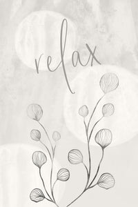 Relax - Japandi Style Wall Art