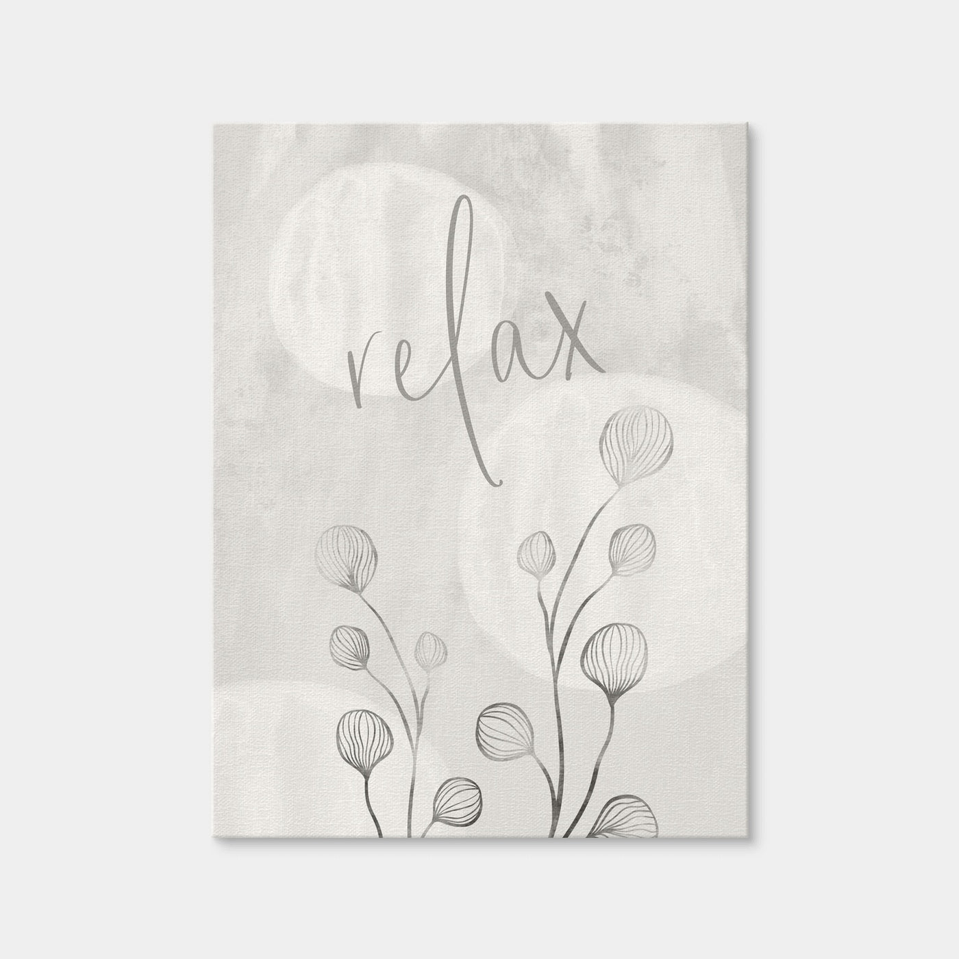 AUTO-MOCKUP WHITE | Relax - Japandi Style | 1 Piece | Gallery Wrap Canvas | group=3x4