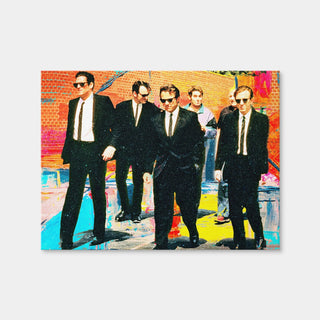 AUTO-MOCKUP WHITE | Reservoir Dogs | 1 Piece | Gallery Wrap Canvas | group=4x3