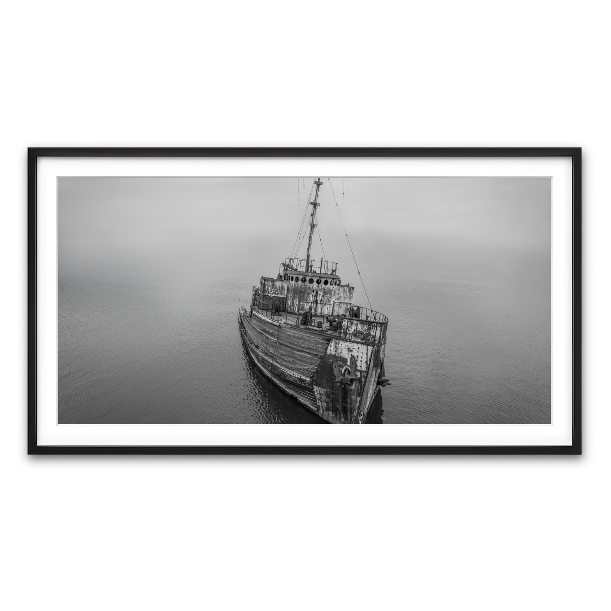 Framed Print 2x1 Black