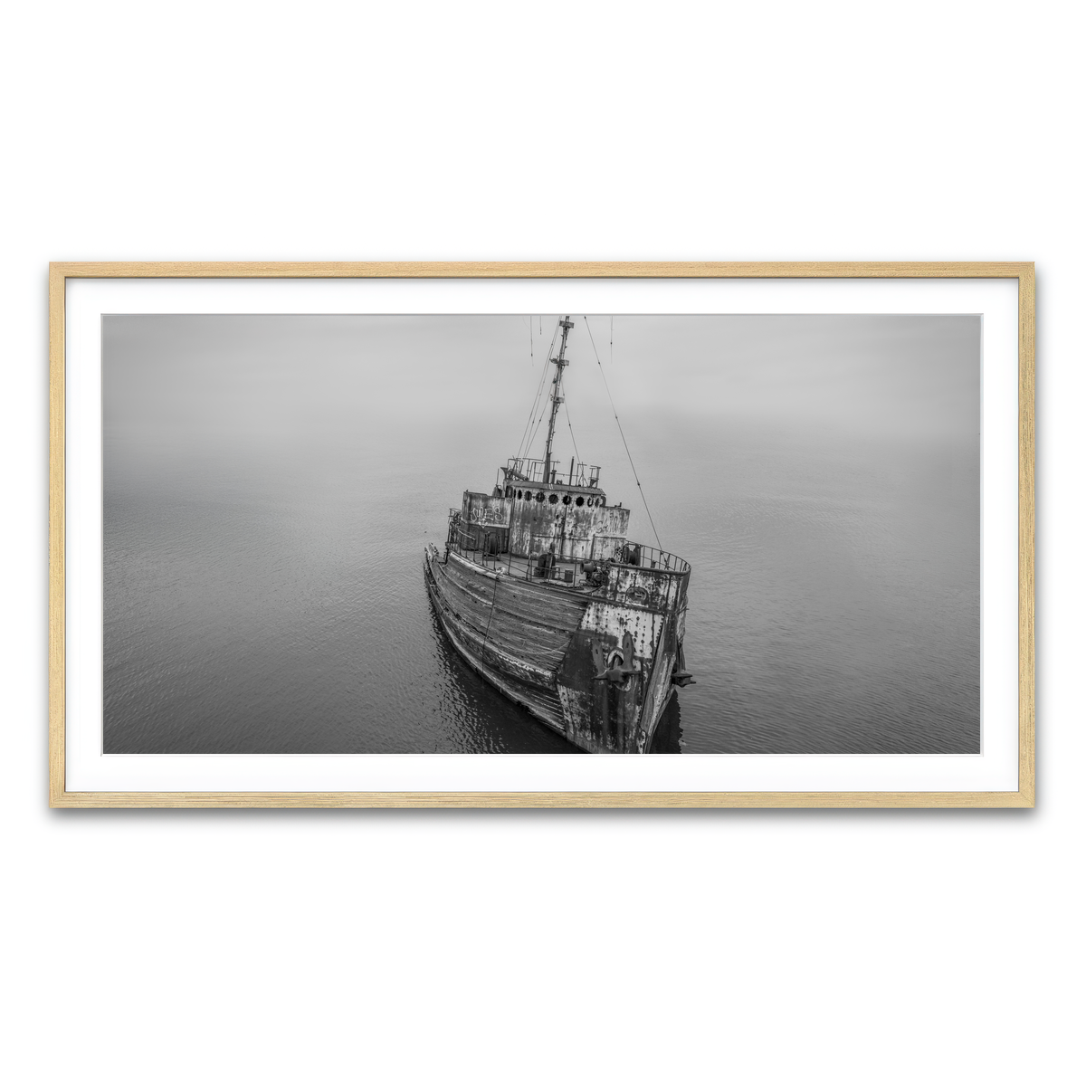 Framed Print 2x1 Natural