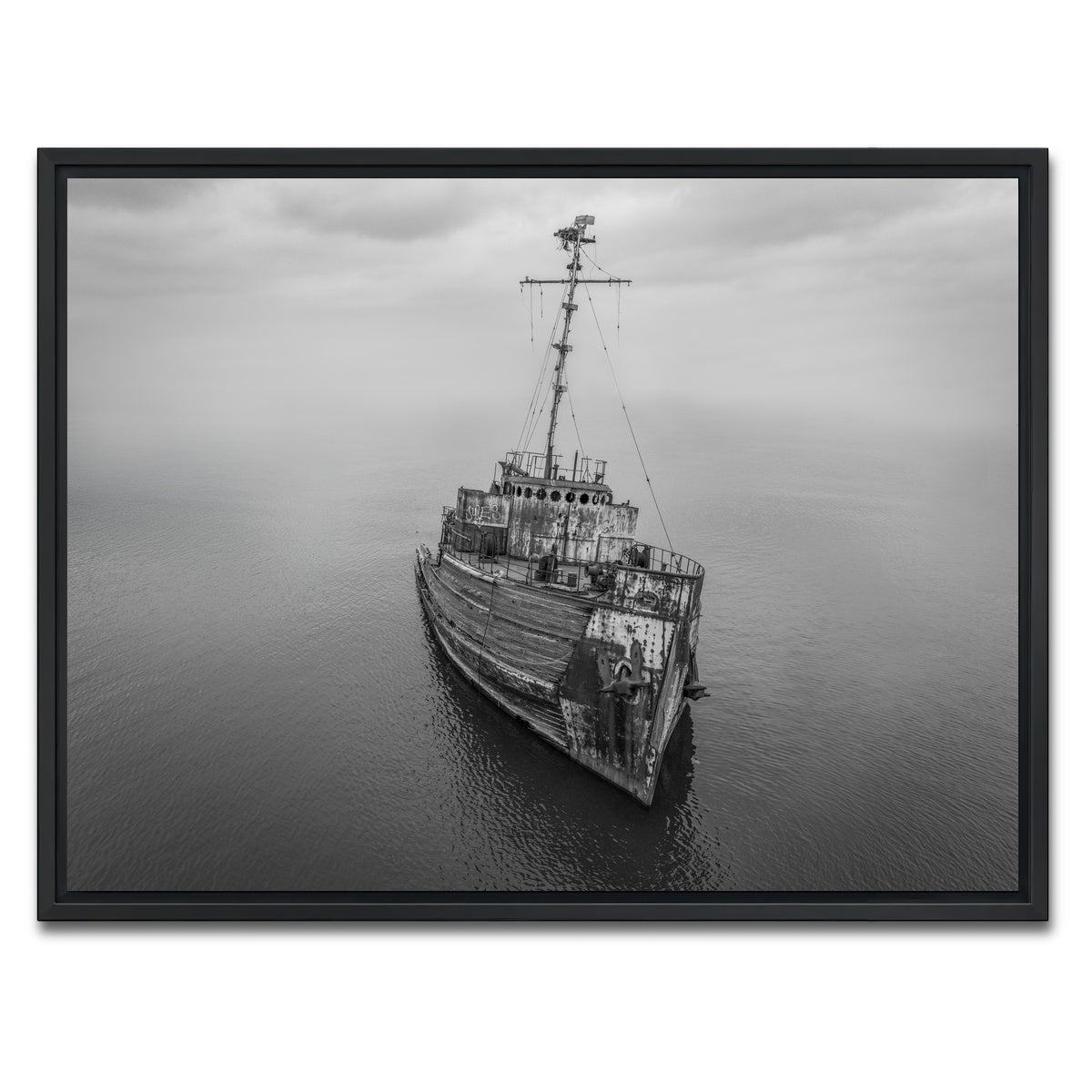 AUTO-MOCKUP WHITE | Resolved to My Fate | 1 Piece | Black Framed Canvas | group=4x3