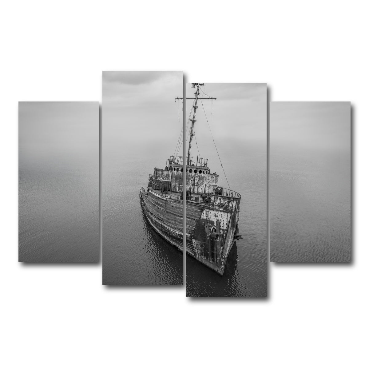 AUTO-MOCKUP WHITE | Resolved to My Fate | 4 Piece | Gallery Wrap Canvas | group=4_short