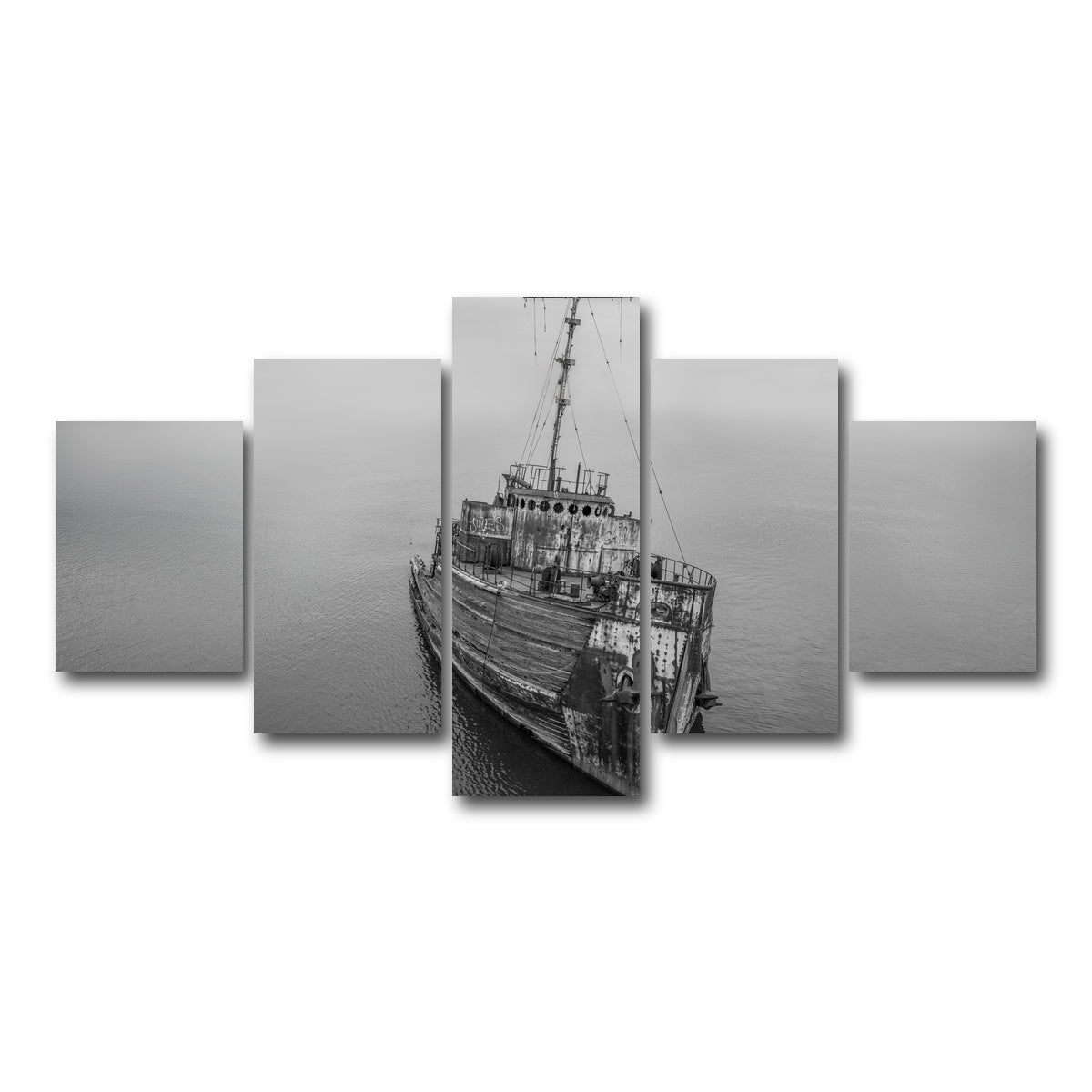 AUTO-MOCKUP WHITE | Resolved to My Fate | 5 Piece | Gallery Wrap Canvas | group=5_short