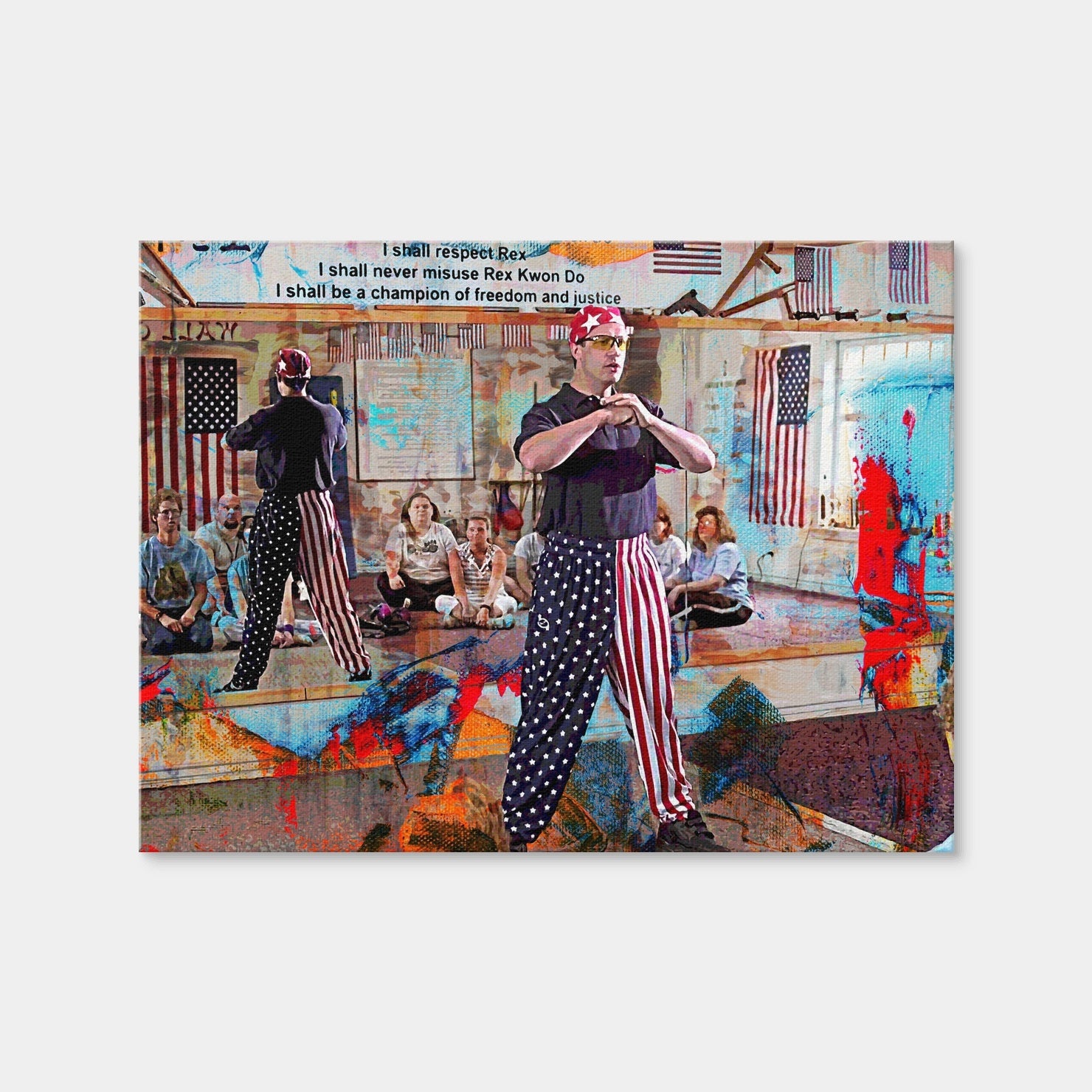 AUTO-MOCKUP WHITE | Rex Kwon Do | 1 Piece | Gallery Wrap Canvas | group=4x3
