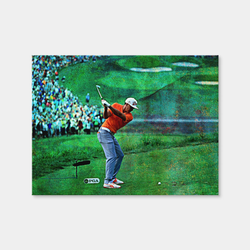 AUTO-MOCKUP WHITE | Rickie Fowler | 1 Piece | Gallery Wrap Canvas | group=4x3