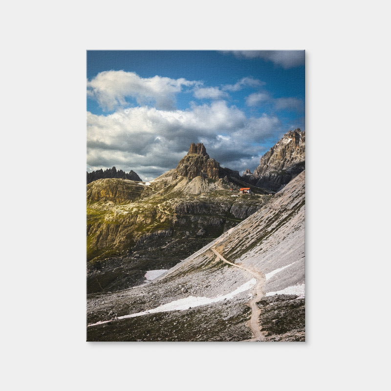 AUTO-MOCKUP WHITE | Rifugio Locatelli | 1 Piece | Gallery Wrap Canvas | group=3x4