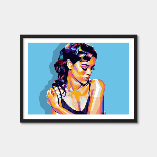 Rihanna Wall Art — Framed Print Format preview