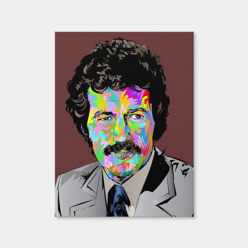 AUTO-MOCKUP WHITE | Rip Alex Trebek | 1 Piece | Gallery Wrap Canvas | group=3x4