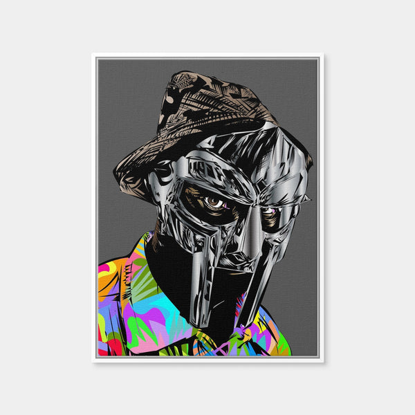 Rip Mf Doom Wall Art — Framed Canvas Format preview
