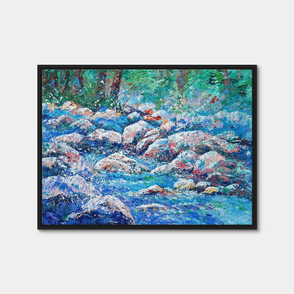 River Rhapsody Wall Art — Framed Canvas Format preview