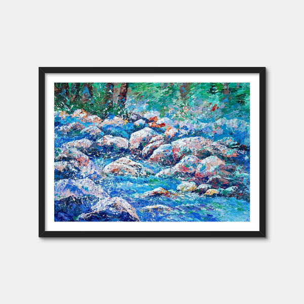 River Rhapsody Wall Art — Framed Print Format preview