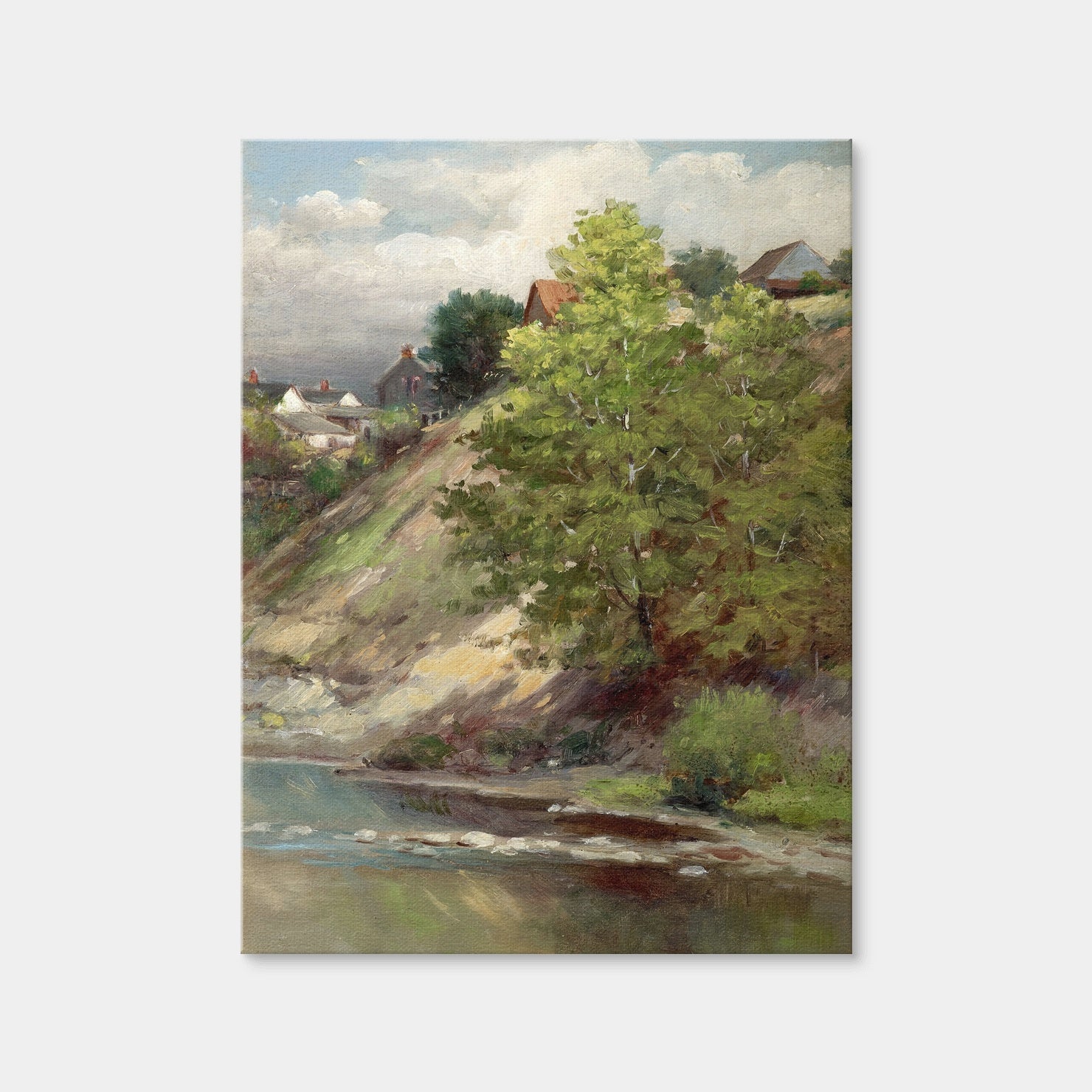 AUTO-MOCKUP WHITE | Riverbank | 1 Piece | Gallery Wrap Canvas | group=3x4