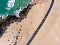 Road and Sand Wall Art