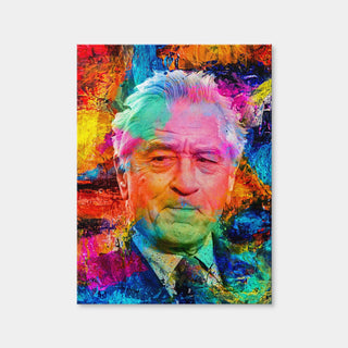 AUTO-MOCKUP WHITE | Robert De Niro | 1 Piece | Gallery Wrap Canvas | group=3x4
