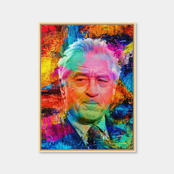 Robert De Niro Wall Art — Framed Canvas Format preview