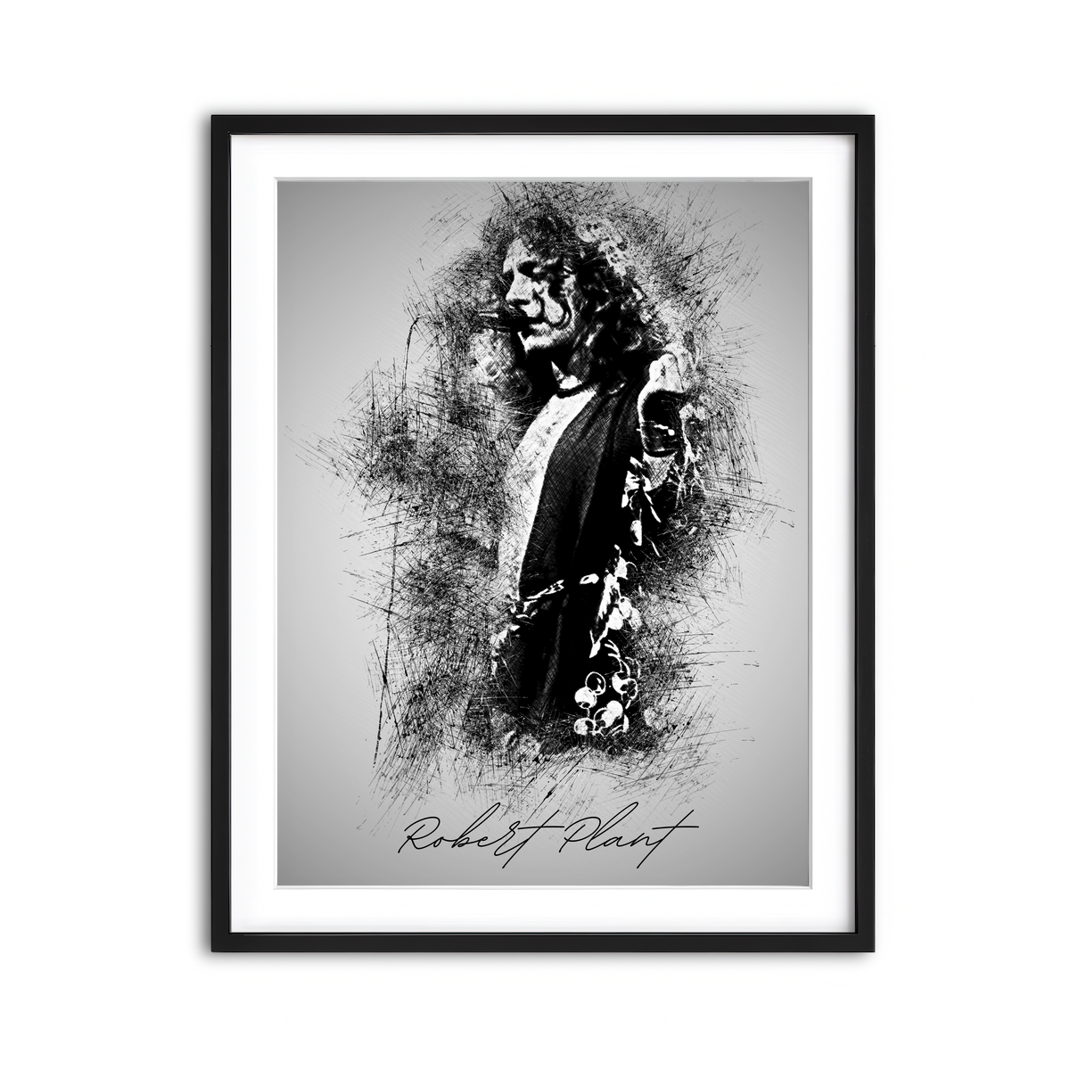Framed Print 3x4 Black