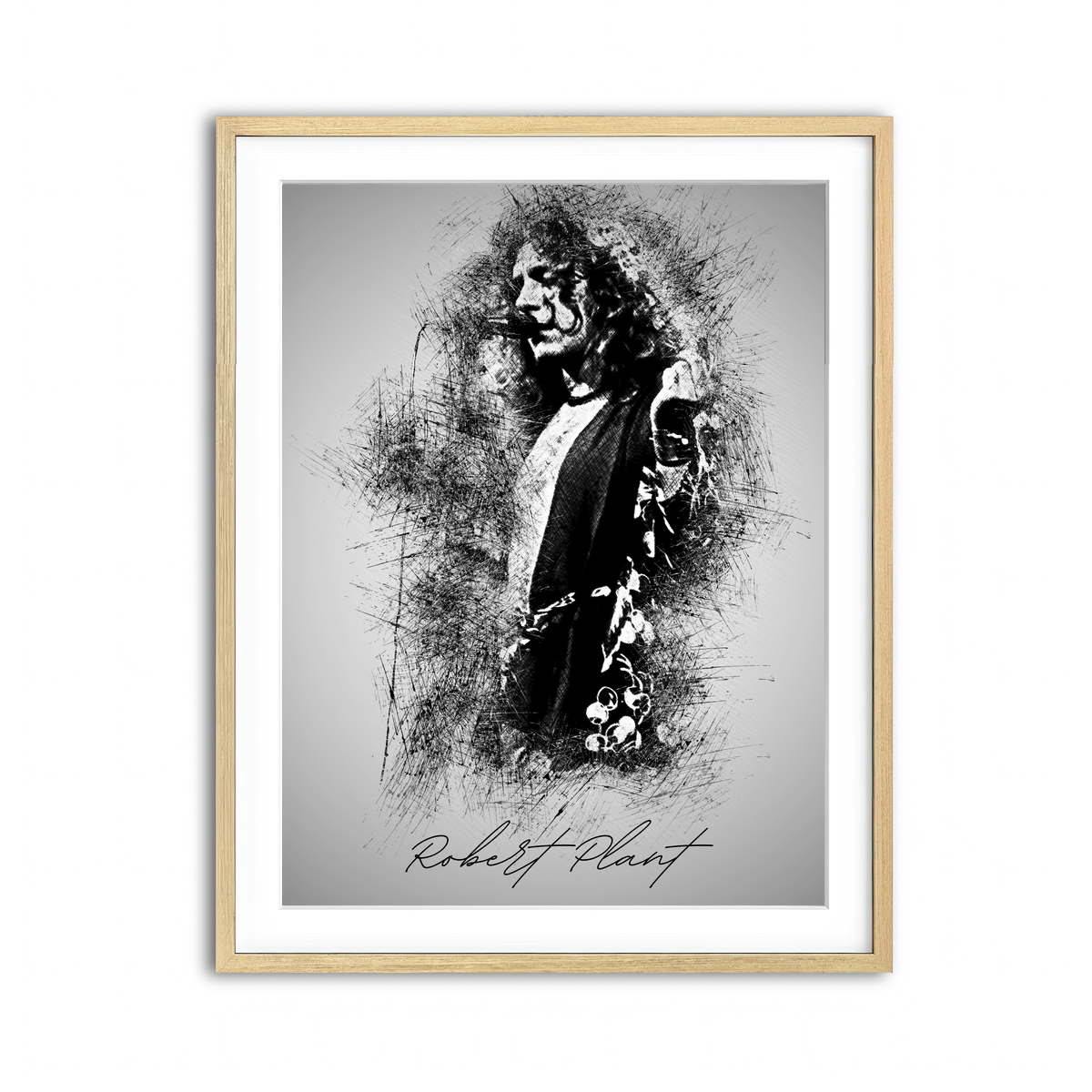 Framed Print 3x4 Natural