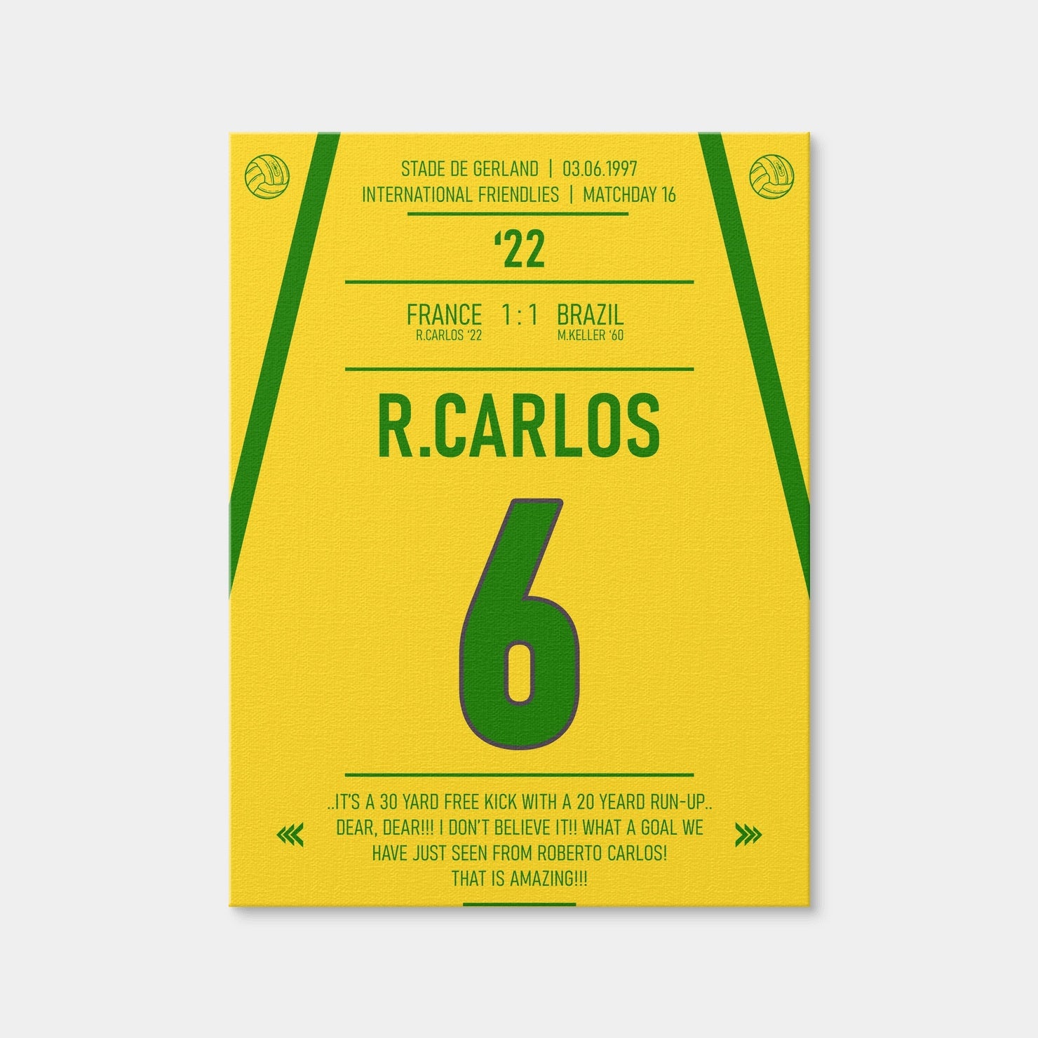 AUTO-MOCKUP WHITE | Roberto Carlos | 1 Piece | Gallery Wrap Canvas | group=3x4