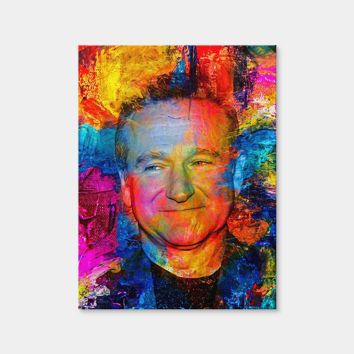 AUTO-MOCKUP WHITE | Robin Williams | 1 Piece | Gallery Wrap Canvas | group=3x4