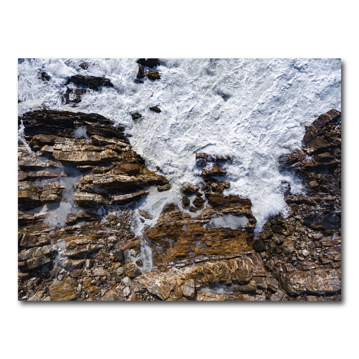 AUTO-MOCKUP WHITE | Rock and Sea | 1 Piece | Gallery Wrap Canvas | group=4x3