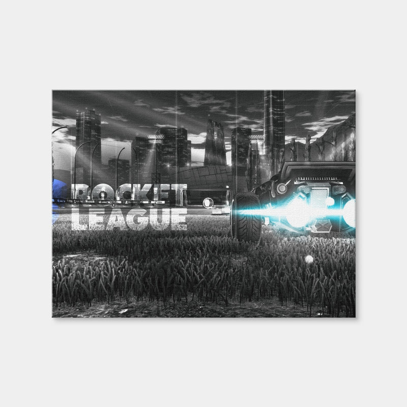 AUTO-MOCKUP WHITE | Rocket League | 1 Piece | Gallery Wrap | group=4x3