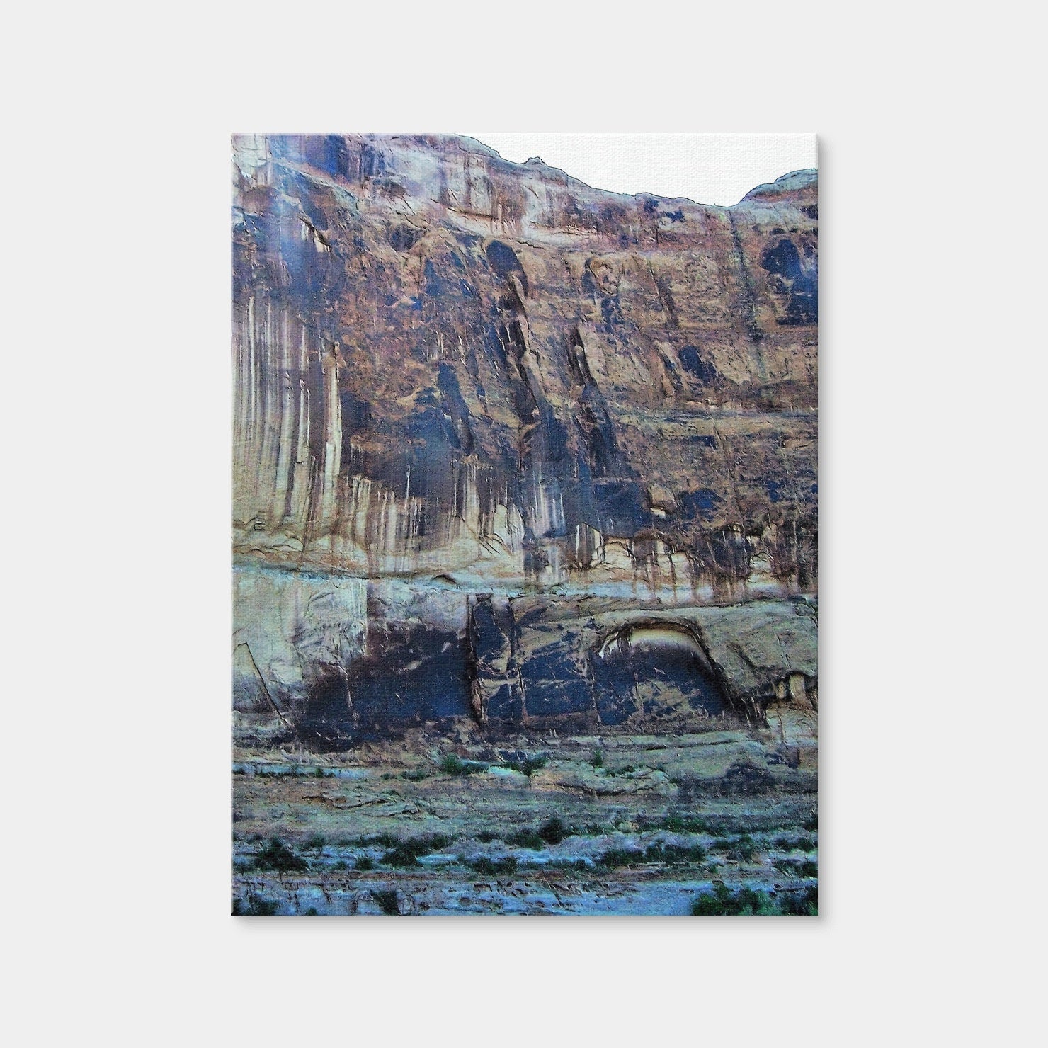 AUTO-MOCKUP WHITE | Rockwall Blue | 1 Piece | Gallery Wrap Canvas | group=3x4