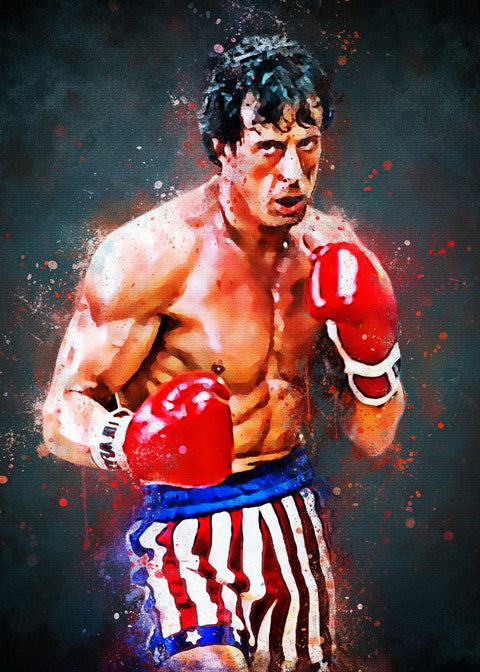 Rocky Balboa Wall Art