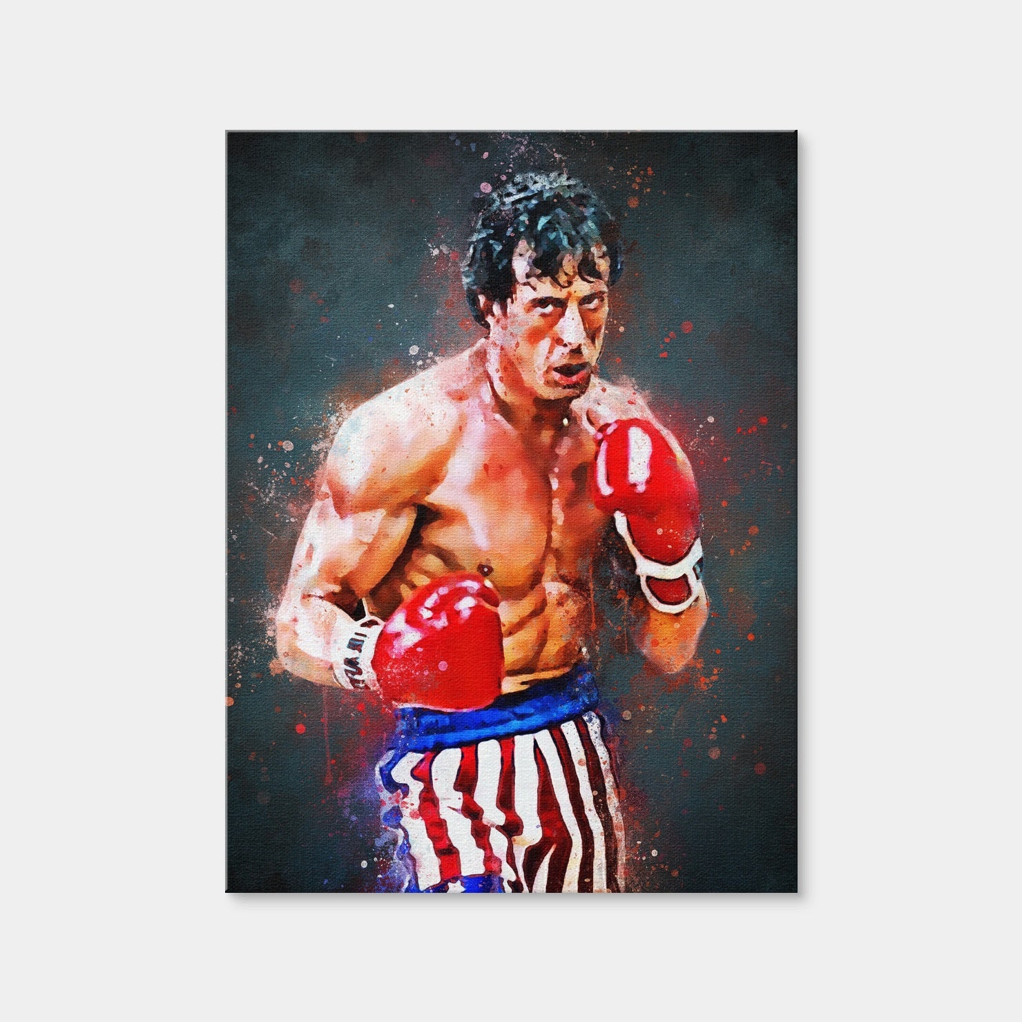 AUTO-MOCKUP WHITE | Rocky Balboa | 1 Piece | Gallery Wrap Canvas | group=3x4