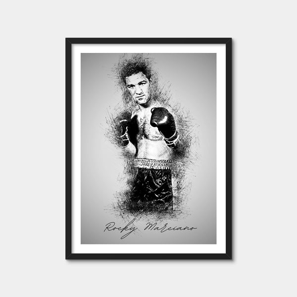 Rocky Marciano Wall Art — Framed Print Format preview