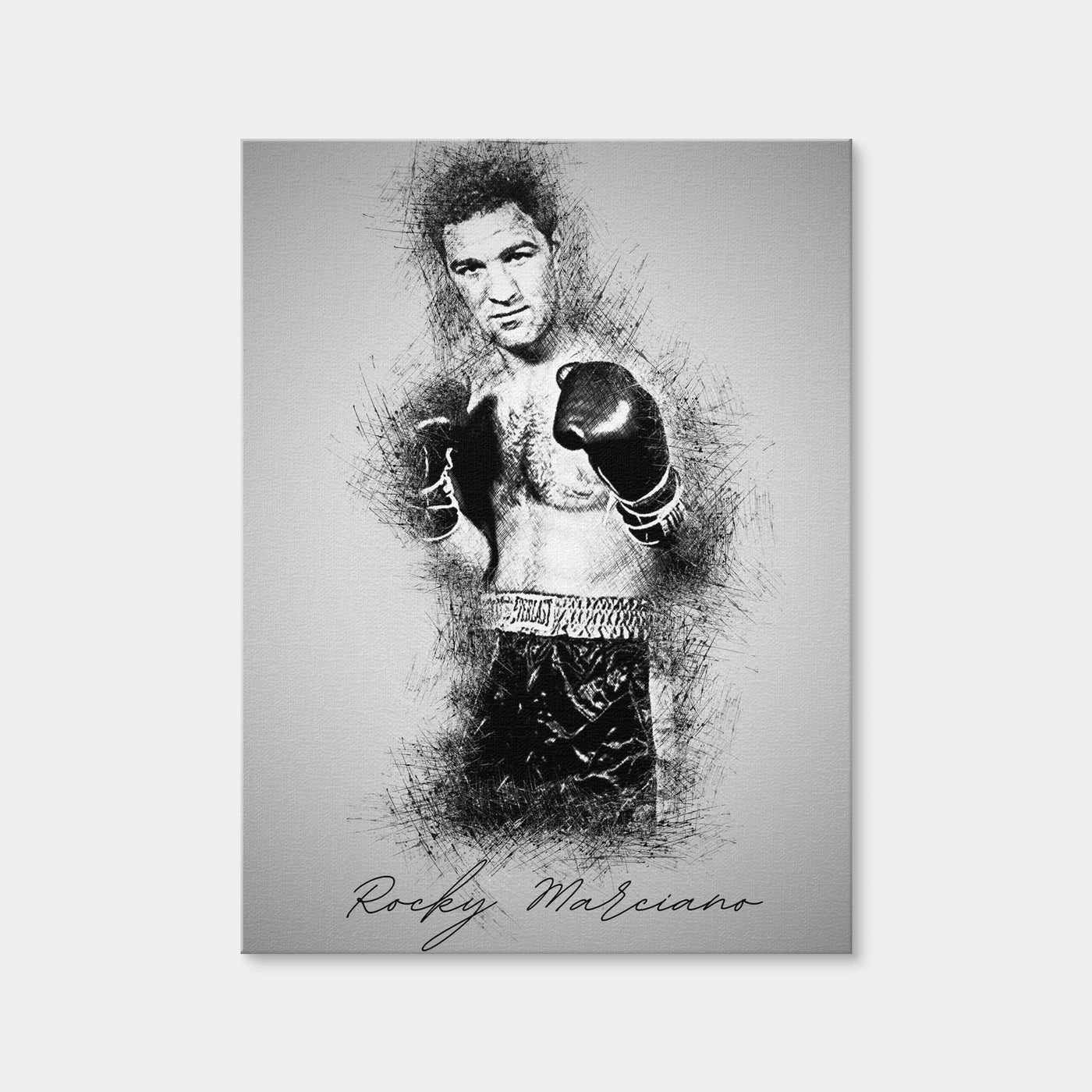 AUTO-MOCKUP WHITE | Rocky Marciano | 1 Piece | Gallery Wrap Canvas | group=3x4