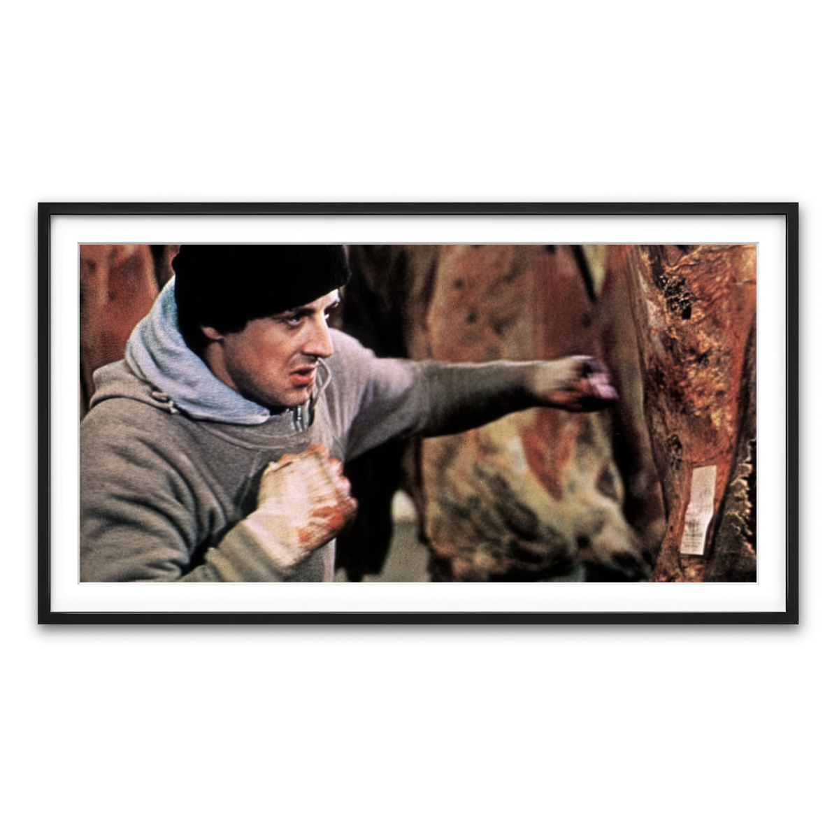 Framed Print 2x1 Black