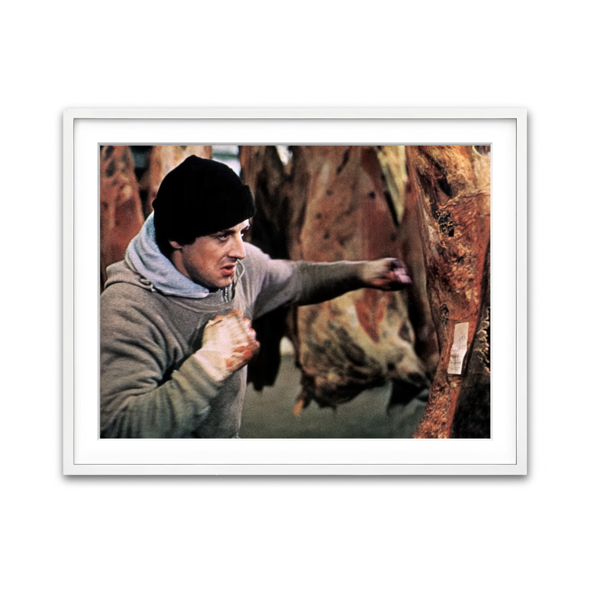 Framed Print 4x3 White