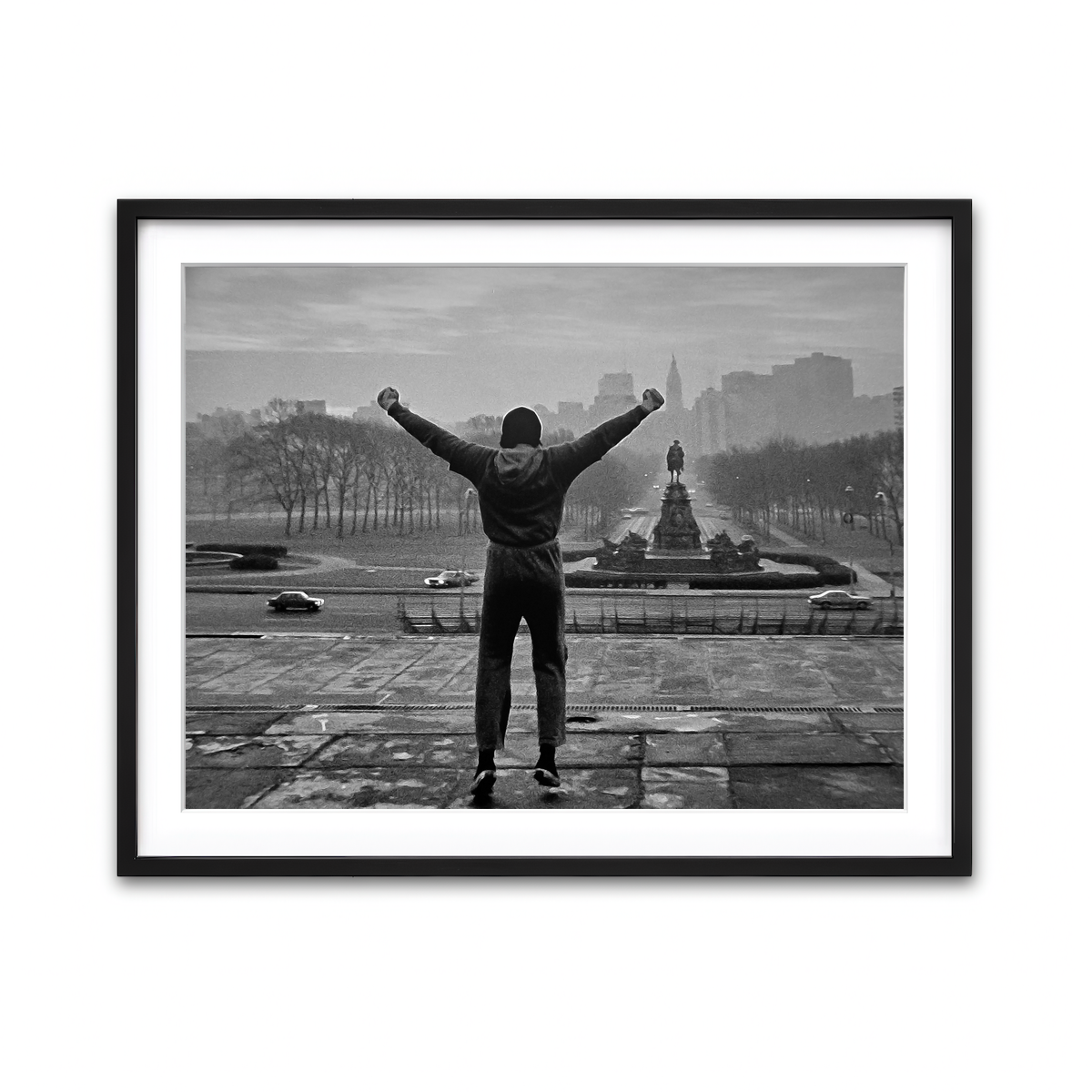 Framed Print 4x3 Black