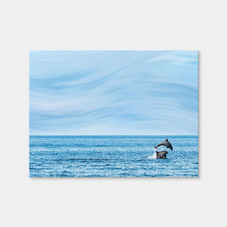 AUTO-MOCKUP WHITE | Rollin Jumping Dolphins | 1 Piece | Gallery Wrap Canvas | group=4x3