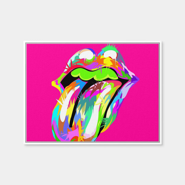 Rolling Mouth Swag Wall Art — Framed Canvas Format preview