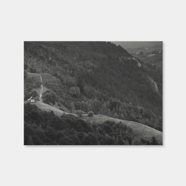 Romania Hill Wall Art — Canvas Wrap Format preview