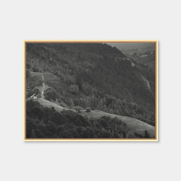 Romania Hill Wall Art — Framed Canvas Format preview