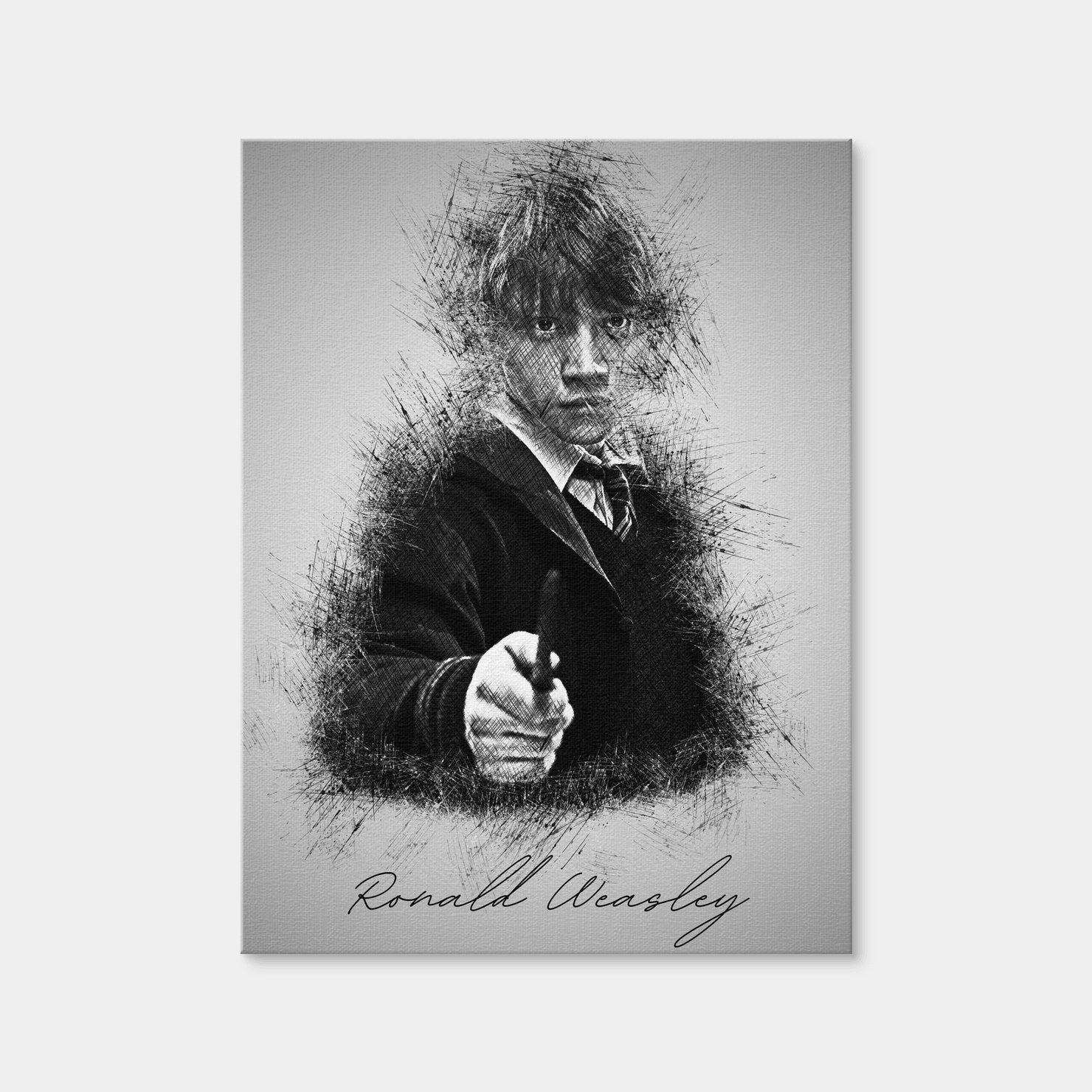 AUTO-MOCKUP WHITE | Ronald Weasley | 1 Piece | Gallery Wrap Canvas | group=3x4